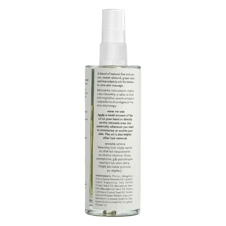 Hagi Flax and Cotton, huile intime naturelle, 100 ml