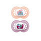 MAM Original, sucette, silicone, orthodontique, Better Together, fille, &#224; partir de 6 mois, 2 pi&#232;ces