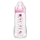 Biberón MAM Easy Active Space Adventure para niñas, a partir de 4 meses, 330 ml