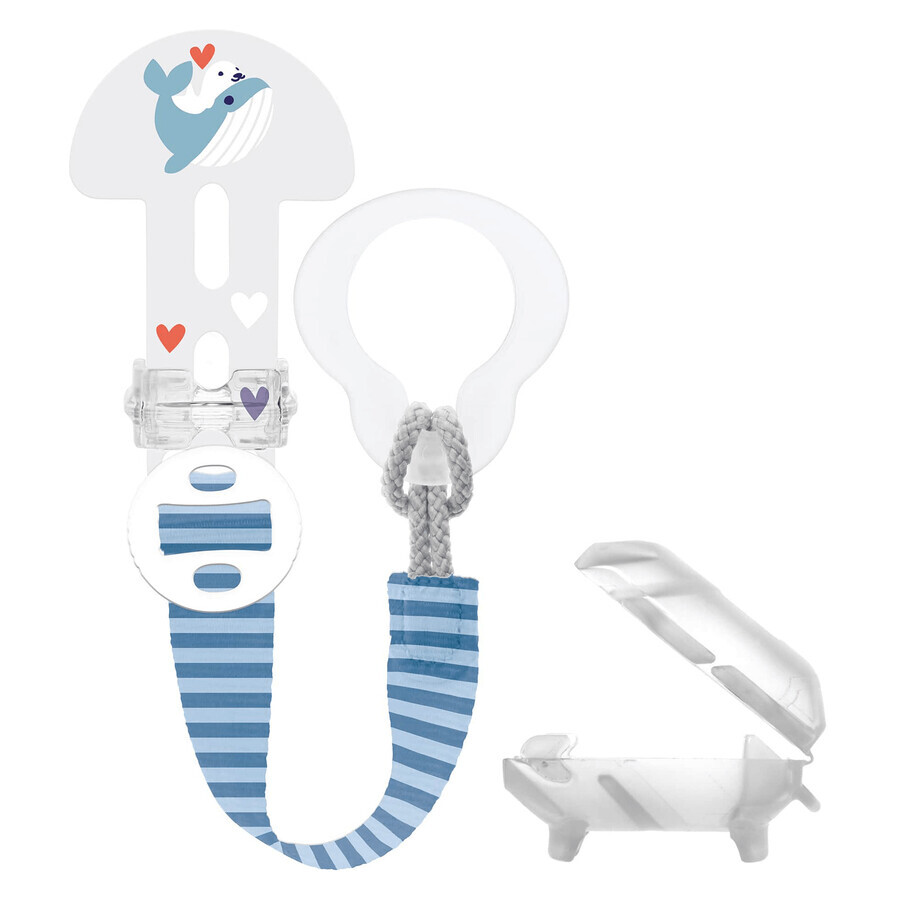 Buy MAM Clip It!, nipple tag, boy, from birth, 1 pc MAM Clip It!, nipple tag, boy, from birth, 1 pc