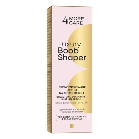 More4Care Luxury Boob Shaper, sérum concentré pour le buste et le décolleté, 100 ml