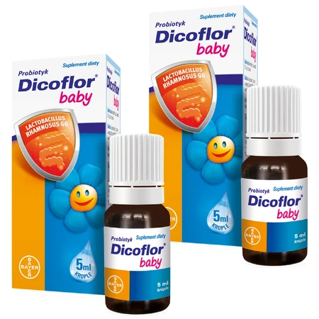Dicoflor Baby Set, für Säuglinge und Kinder, Tropfen, 2 x 5 ml