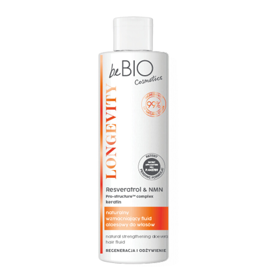 Cumpără beBIO Cosmetics Longevity, lichid natural de întărire a părului cu aloe vera, 100 ml beBIO Cosmetics Longevity, lichid natural de întărire a părului cu aloe vera, 100 ml