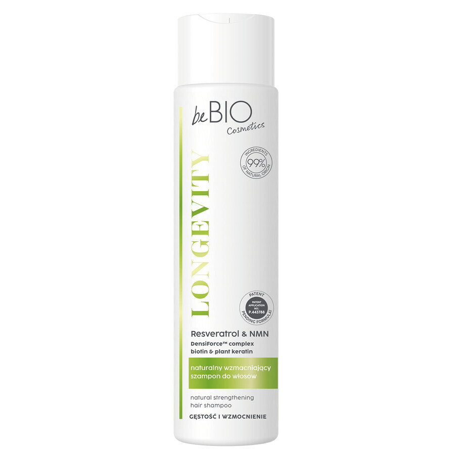 Cumpără beBIO Cosmetics Longevity, șampon natural pentru întărirea părului, 300 ml beBIO Cosmetics Longevity, șampon natural pentru întărirea părului, 300 ml