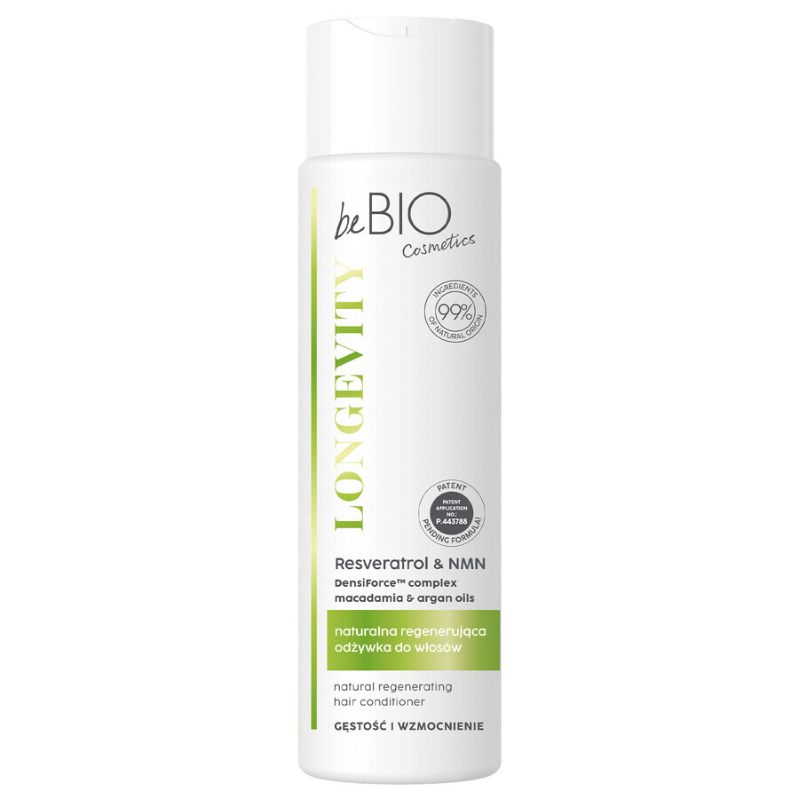 Winkel op beBIO Cosmetics Longevity, natuurlijke regenererende haarconditioner, 250 ml beBIO Cosmetics Longevity, natuurlijke regenererende haarconditioner, 250 ml