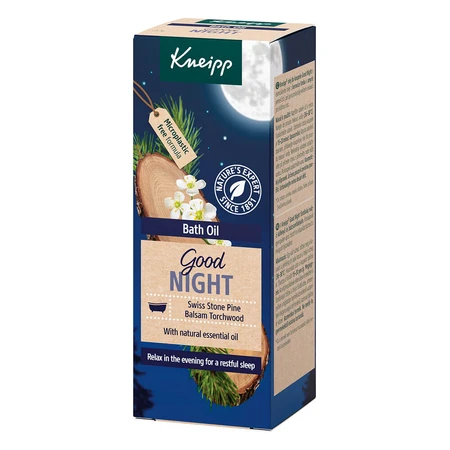 Kneipp Gute Nacht Zirbelkiefer und Amyris, Badeöl, 100 ml