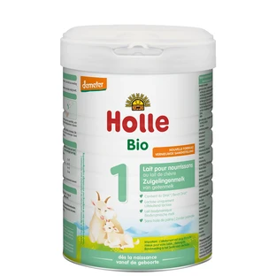 Holle Bio 1, leche infantil a base de leche de cabra, desde el nacimiento, 800 g