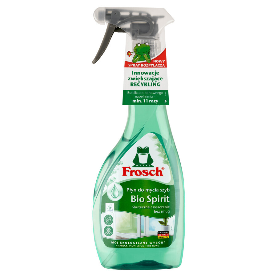 Cumpără Frosch, detergent pentru sticlă, Bio Spirit, 500 ml Frosch, detergent pentru sticlă, Bio Spirit, 500 ml