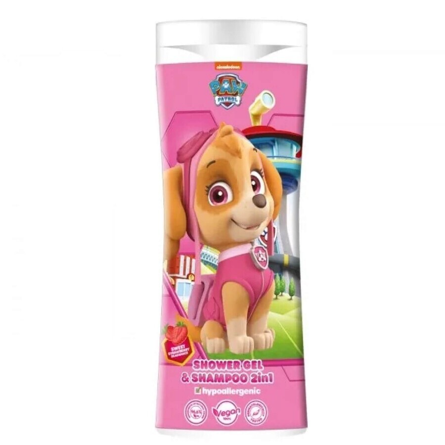 Buy Paw Patrol 2-in-1 shower gel and shampoo, strawberry, 300 ml Paw Patrol 2-in-1 shower gel and shampoo, strawberry, 300 ml
