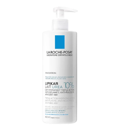 La Roche-Posay Lipikar Lait Urea 10%, hydraterende lichaamsmelk, 400 ml