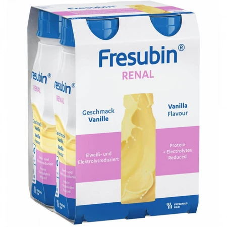 Fresubin Renal vainilla, 4 x 200 ml, Fresenius Kabi