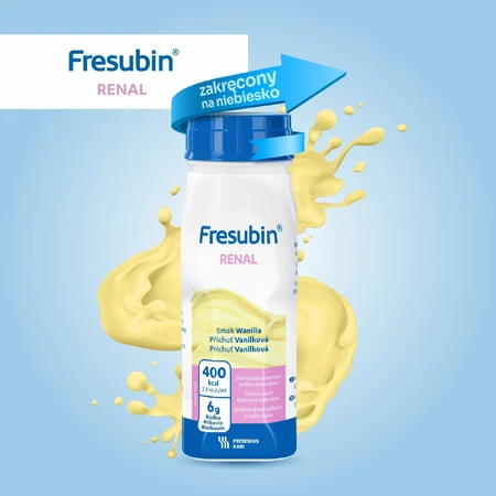 Fresubin Renal vainilla, 4 x 200 ml, Fresenius Kabi