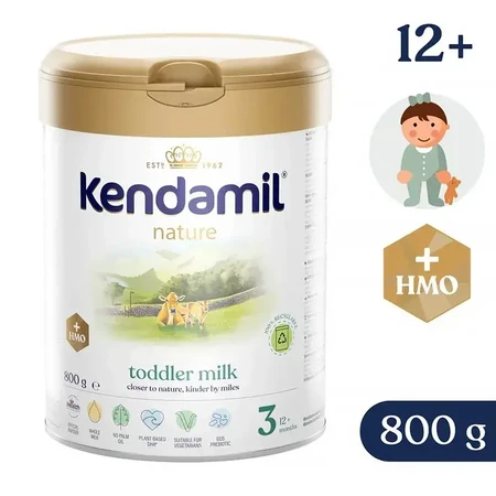 Kendamil Nature Ziegenmilch für Kleinkinder, 12+ Monate, 800g 