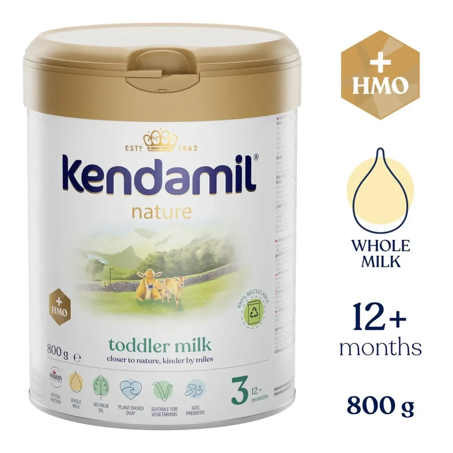 Kendamil Nature Ziegenmilch für Kleinkinder, 12+ Monate, 800g 