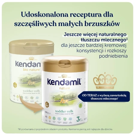 Kendamil Nature Ziegenmilch für Kleinkinder, 12+ Monate, 800g 