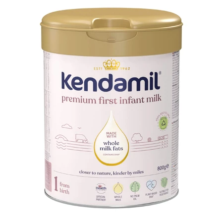 Kendamil Premium 1 DHA+, babyvoeding vanaf geboorte, 800 g