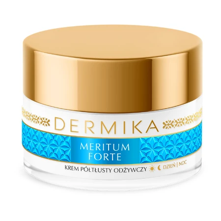 Dermika Meritum Forte, crema nutritiva semigrasa para día y noche, 50 ml