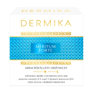 Dermika Meritum Forte, crema nutritiva semigrasa para día y noche, 50 ml