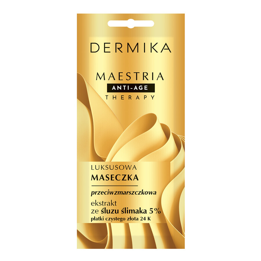 Buy Dermika Maestria, luxury anti-wrinkle mask, snail mucus extract 5%, 7 g Dermika Maestria, luxury anti-wrinkle mask, snail mucus extract 5%, 7 g