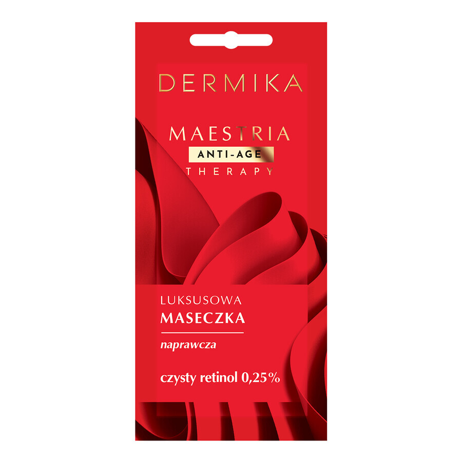 Shop Dermika Maestria, luxuriöse Reparaturmaske, reines Retinol 0,25%, 7 g Dermika Maestria, luxuriöse Reparaturmaske, reines Retinol 0,25%, 7 g