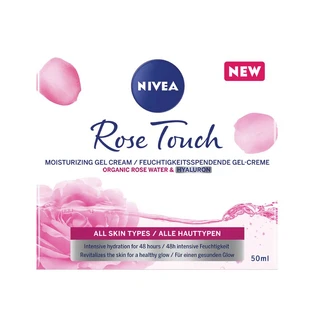 Crema gel de agua de rosas Rose Touch, 50 ml, Nivea