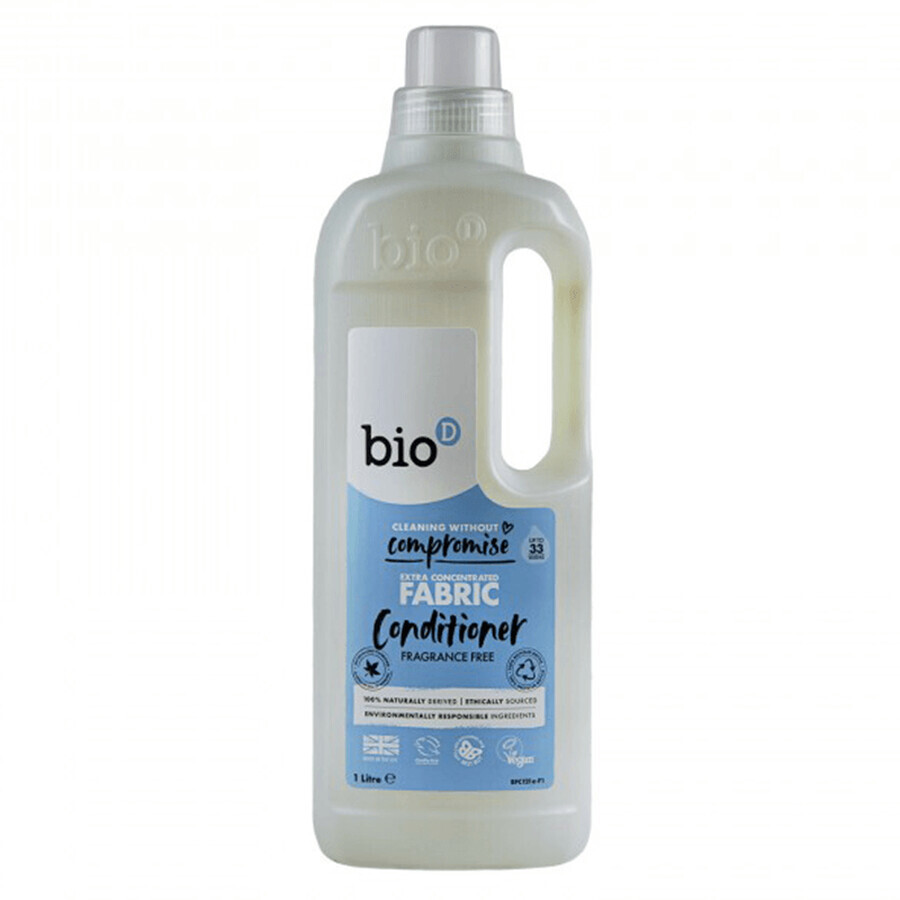 Cumpără Bio-D, agent de clătire concentrat, fără parfum, 1 l Bio-D, agent de clătire concentrat, fără parfum, 1 l