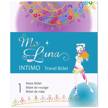 MeLuna Intimo, portable bidet with adapters, 1 pc