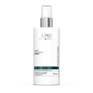 Apis Api-Podo Intense, spray suavizante para pies con ácido láctico 10% y urea 30%, 300 ml