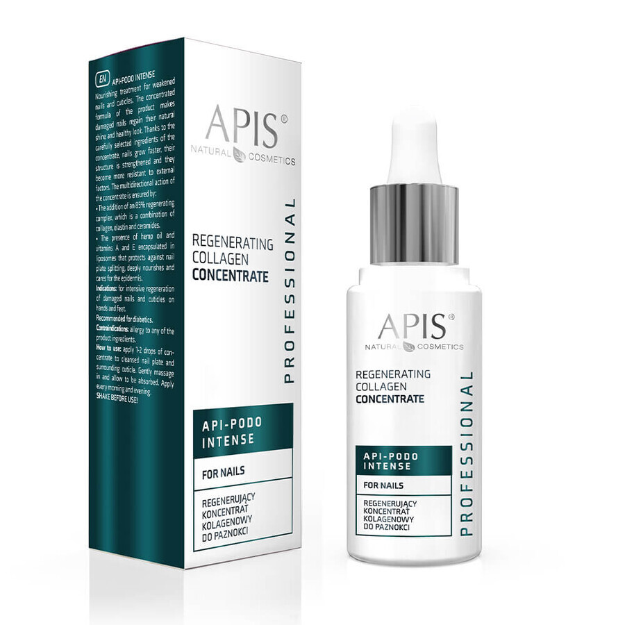 Buy Apis Api-Podo Intense, regenerating collagen concentrate for nails, 30 ml Apis Api-Podo Intense, regenerating collagen concentrate for nails, 30 ml