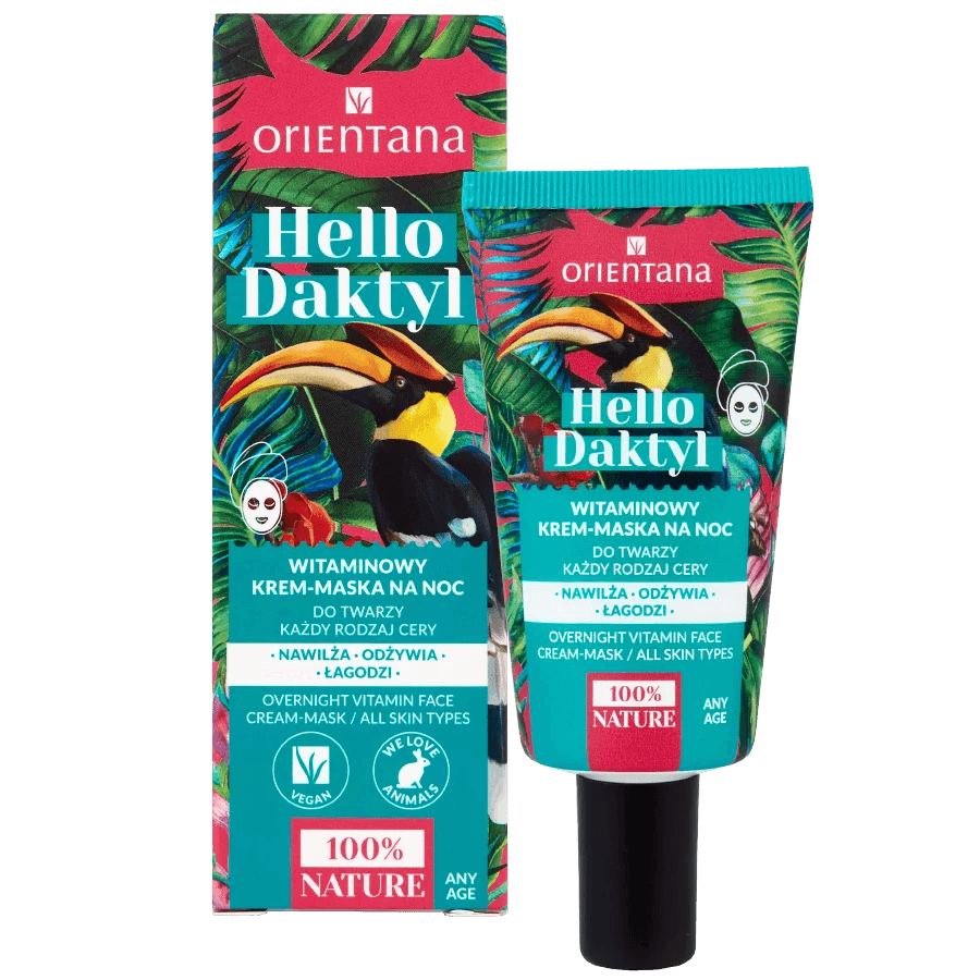 Buy Orientana Hello Date, night cream-mask with vitamins, 40 ml Orientana Hello Date, night cream-mask with vitamins, 40 ml