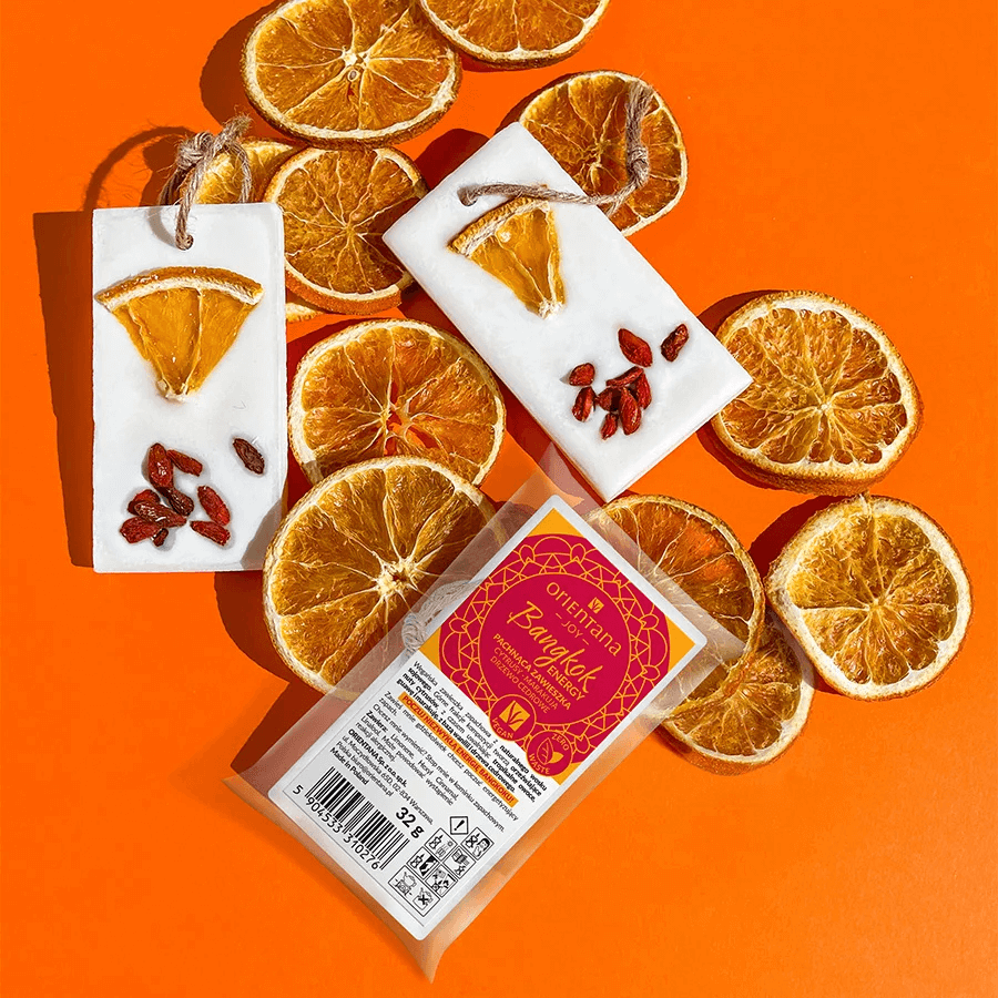 Orientana Joy, vegan scented pendant, Bangkok Energy, 1 pc