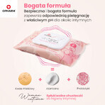Opharm Woman Intima, intieme hygiënedoekjes, 24 stuks Opharm Woman Intima, intieme hygiënedoekjes, 24 stuks
