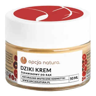 Option Nature Wild Cream, Cranberry-Handcreme, 50 ml