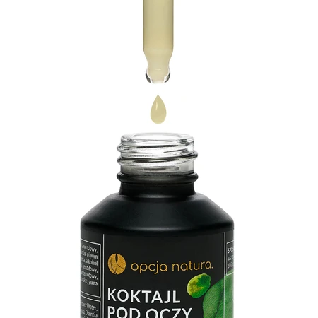 Opción Natura Eye cocktail, sérum antiarrugas, cafeína y tuna, 30 ml