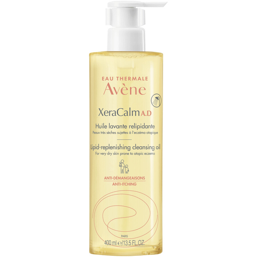 Buy Avene XeraCalm A.D., cleansing and lipid regenerating oil, dry skin prone to atopy and pruritus, 400 ml Avene XeraCalm A.D., cleansing and lipid regenerating oil, dry skin prone to atopy and pruritus, 400 ml