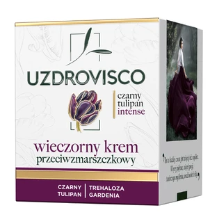 Uzdrovisco Zwarte Tulp Intense, anti-rimpelcrème voor de avond, 50 ml