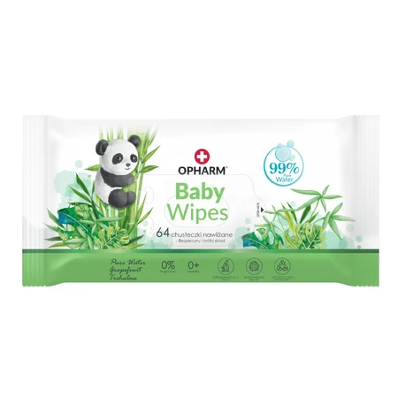 Opharm Baby Wipes set, wet wipes, 10 x 64 pieces