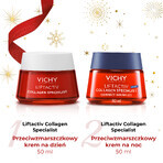 Set Vichy Lift Collagen Specialist, cremă, 50 ml + cremă de noapte, 50 ml