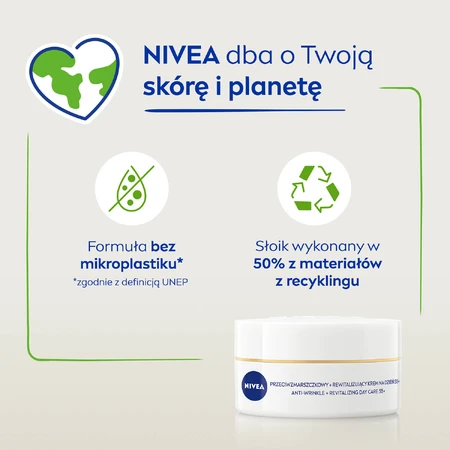 Nivea 55+, revitalisierende Anti-Falten-Tagescreme SPF 15, 50 ml