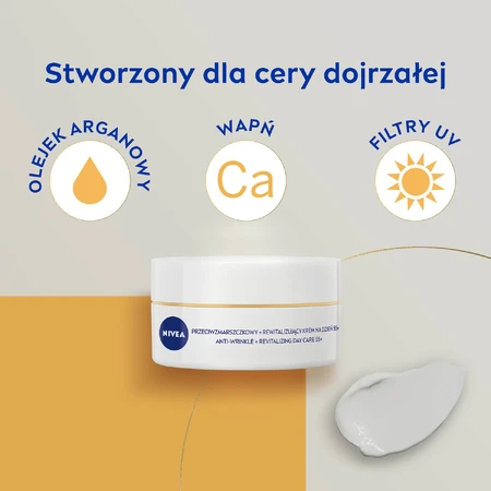 Nivea 55+, revitalisierende Anti-Falten-Tagescreme SPF 15, 50 ml