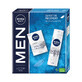 Nivea Men Sensitive Recovery Set, shaving foam 200 ml + aftershave conditioner 100 ml