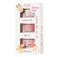Set Fluff Christmas Snowy Day, burro per il corpo, 2 x 100 ml + scrub per il corpo, 100 ml