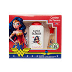 Corine De Farme Disney Wonder Woman set, eau de toilette, 30 ml + shower gel, 300 ml + hair clips, 2 pieces + bracelet, 1 piece