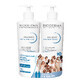 Bioderma Atoderm Intensive Baume set, lozione emolliente lenitiva, pelle secca e atopica, dalla nascita, 2 x 500 ml