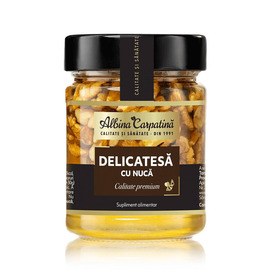 Delicatesa avec noix d'abeille des Carpates, 360 g, Apicola