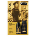 STR8 Ahead set, déodorant spray, 150 ml + gel douche, 250 ml STR8 Ahead set, déodorant spray, 150 ml + gel douche, 250 ml