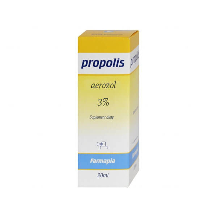 Shop Farmapia Propolis 3%, Aerosol, 20 ml Farmapia Propolis 3%, Aerosol, 20 ml