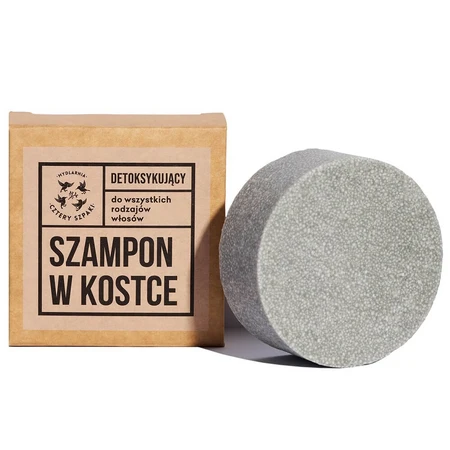 Cztery Szpaki, detoxifying shampoo bar, 75 g