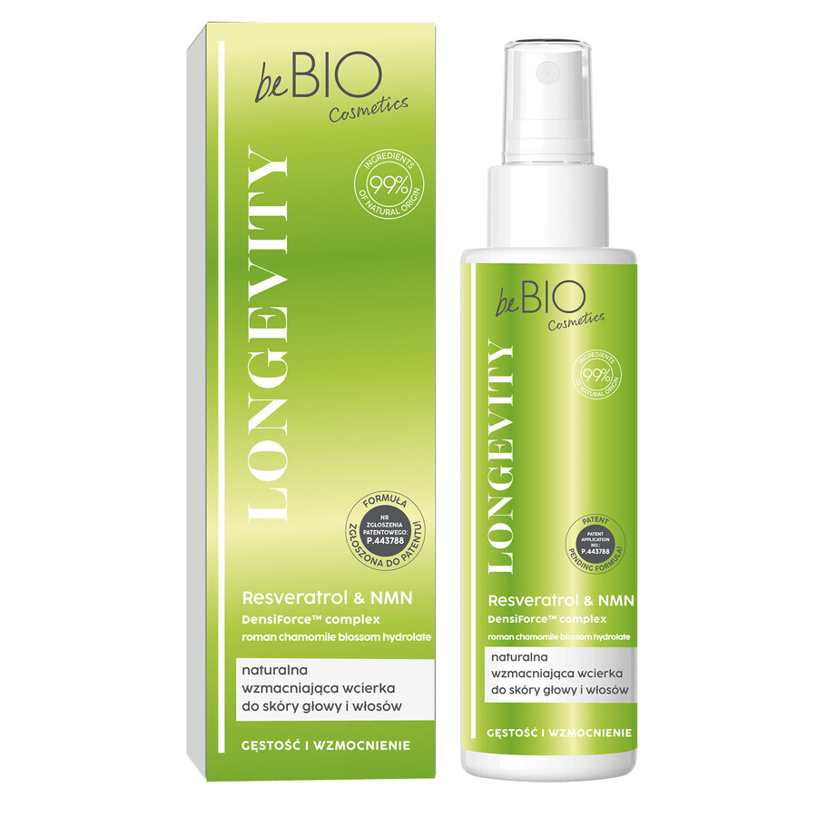 Winkel op beBIO Cosmetics Longevity, een natuurlijke versterkende hoofdhuid- en haarmousse, 100 ml beBIO Cosmetics Longevity, een natuurlijke versterkende hoofdhuid- en haarmousse, 100 ml