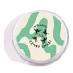 Cuatro espigas, lata redonda para champú, beige y verde, 1 unidad